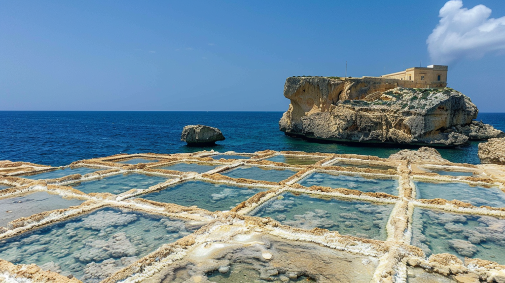 baseny słone na Malcie